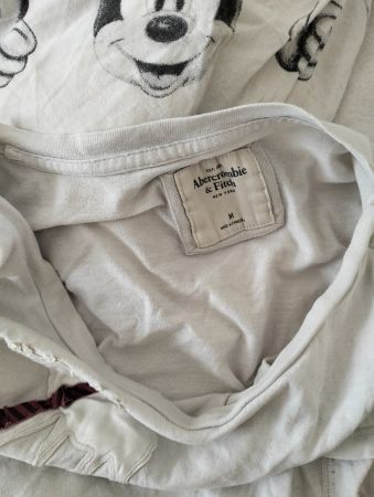 T-Shirt Abercrombie & Fitch Weiss Grösse M/S