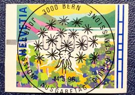 Landschaften in den vier Jahreszeiten GESTEMPELT 1996