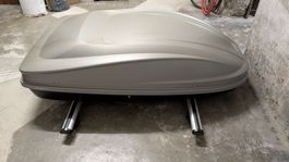 Farad roof box silver grey good condition