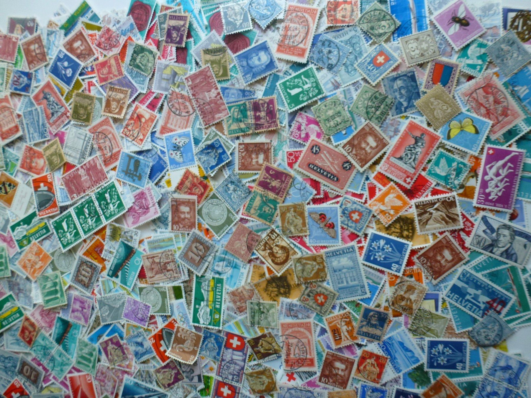 Tutti i francobolli: ++X-Tausend Briefmarken Schweiz ab Strubel – Usato da Walkringen venduto da Casablanca777 3