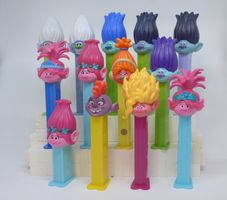 13 Trolls Figuren, Pez Spender, Sammelfiguren