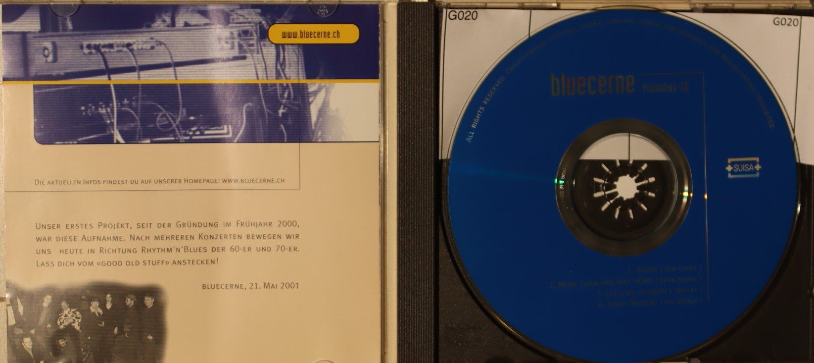 CDs: Bluecerne – Promotion – Gebraucht aus Luzern von CONTENTI 1