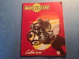 1949 SALON MOTOCYCLES BROCHURE VINTAGE COLLECTION