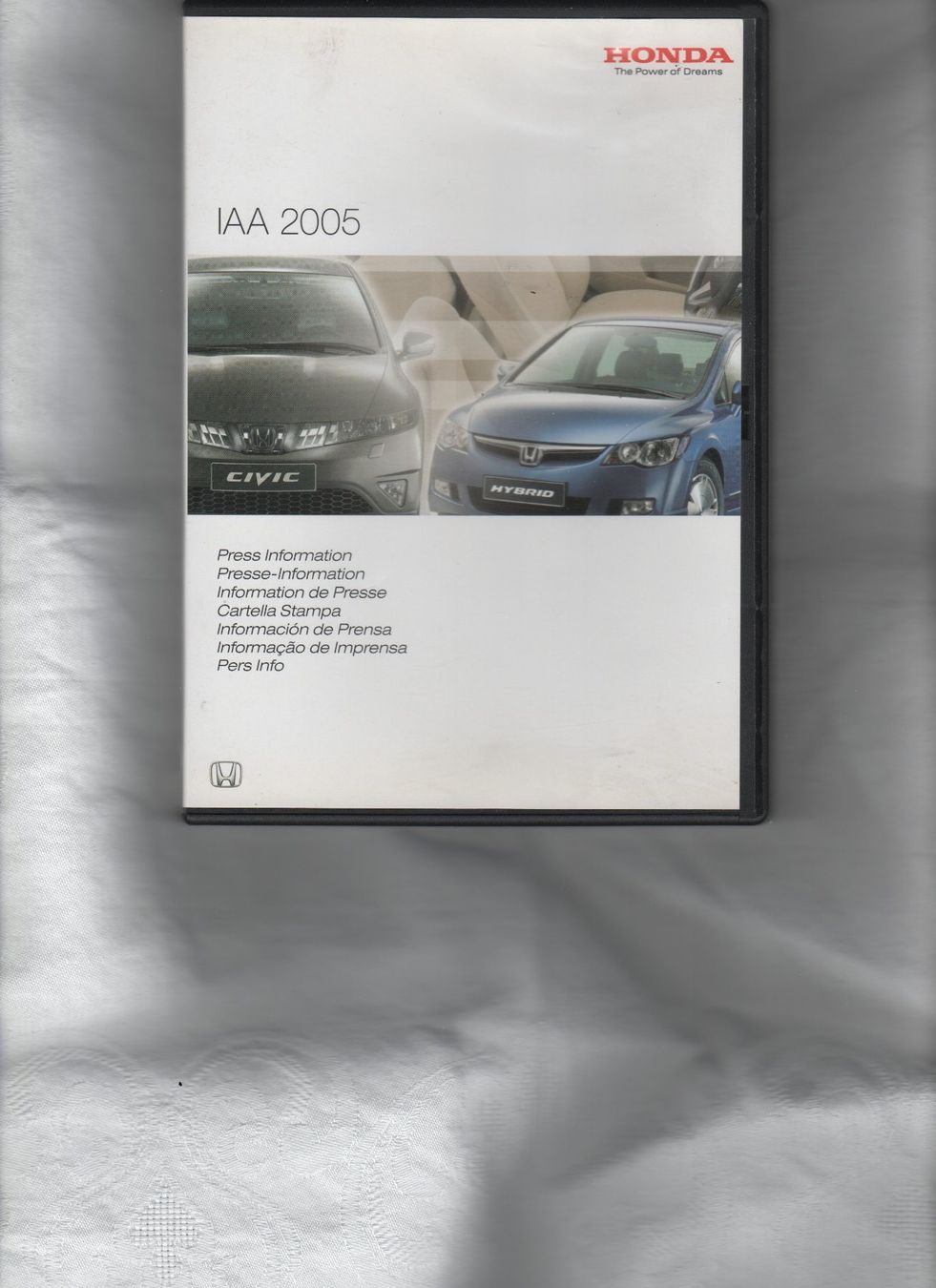 Honda Documenti: Presseinformation Honda IAA 2005 – Usato da Corminboeuf venduto da corbay51071