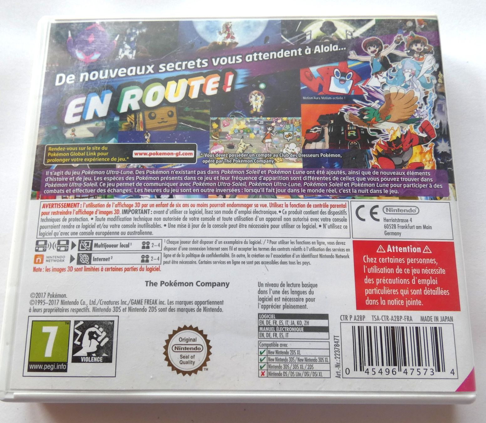 Nintendo Giochi: Nintendo 3DS - POKEMON Ultra-Lune – Usato da La Sarraz venduto da classicworldcoins 1