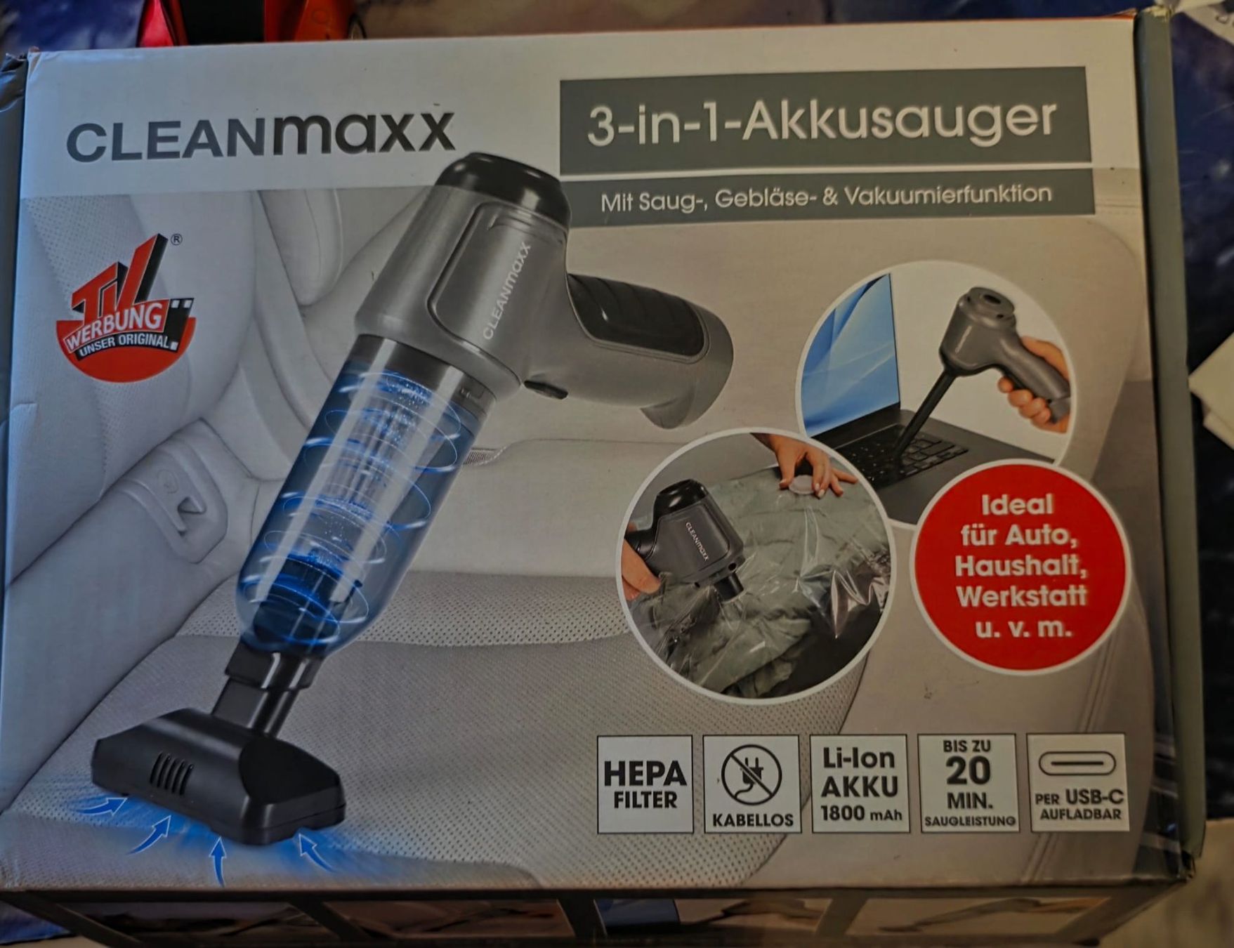 Cleanmaxx Aspirapolveri & Accessori: Cleanmaxx 3-in-1 Akkusauger – Nuovo e nell'imballaggio originale da Wikon venduto da Speedy_li