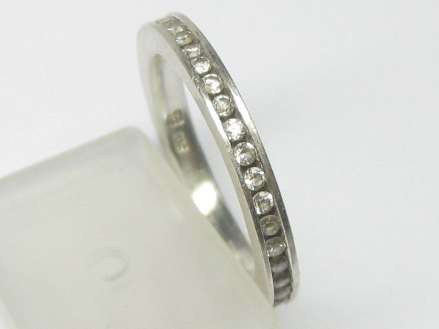 Anelli: Memoire Ring Silber 925 + MP Zirkonia Gr. 54 – Usato da Ermatingen venduto da Decovin 1