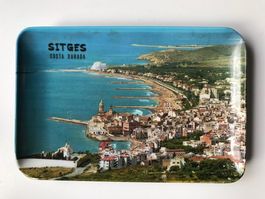 Souvenir Tellerli aus Ornamin Sitges Costa Dorada