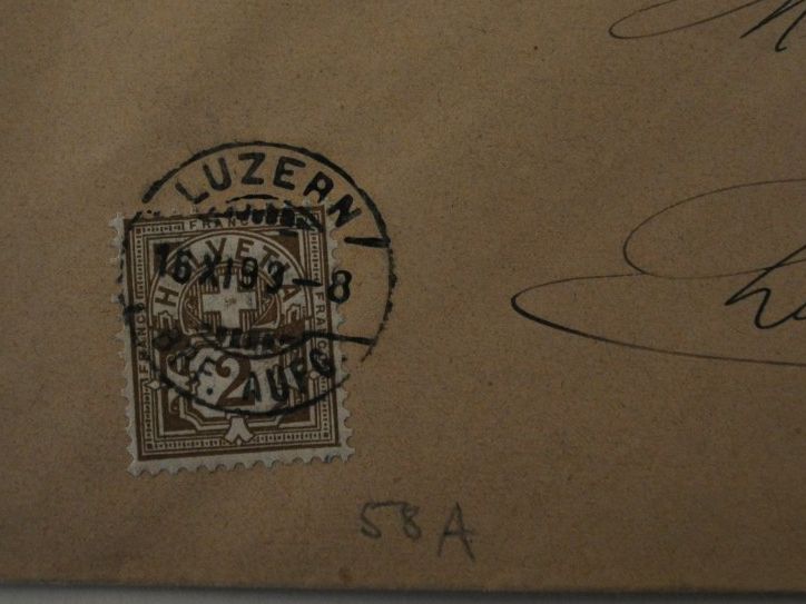 Tutti i francobolli: Brief  1893 (A16) – Usato da Zeihen venduto da Hammerpreise 1