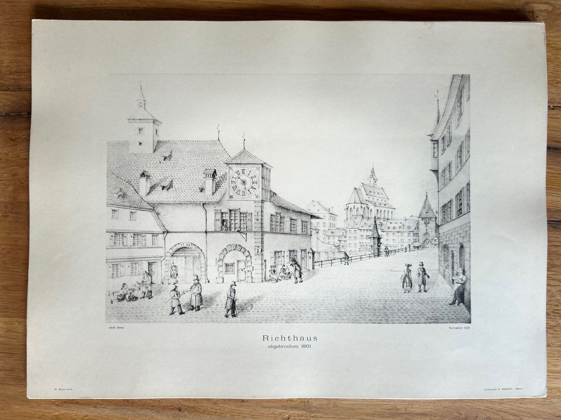 Foto & Immagini: Bilder von Basel, H. Meyer-Kraus – Usato da Binningen venduto da Kilini 8