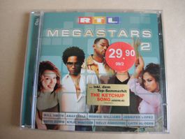 CD Megastars 2 RTL 2 CD Top Zustand JLo Robbie Williams uvm.
