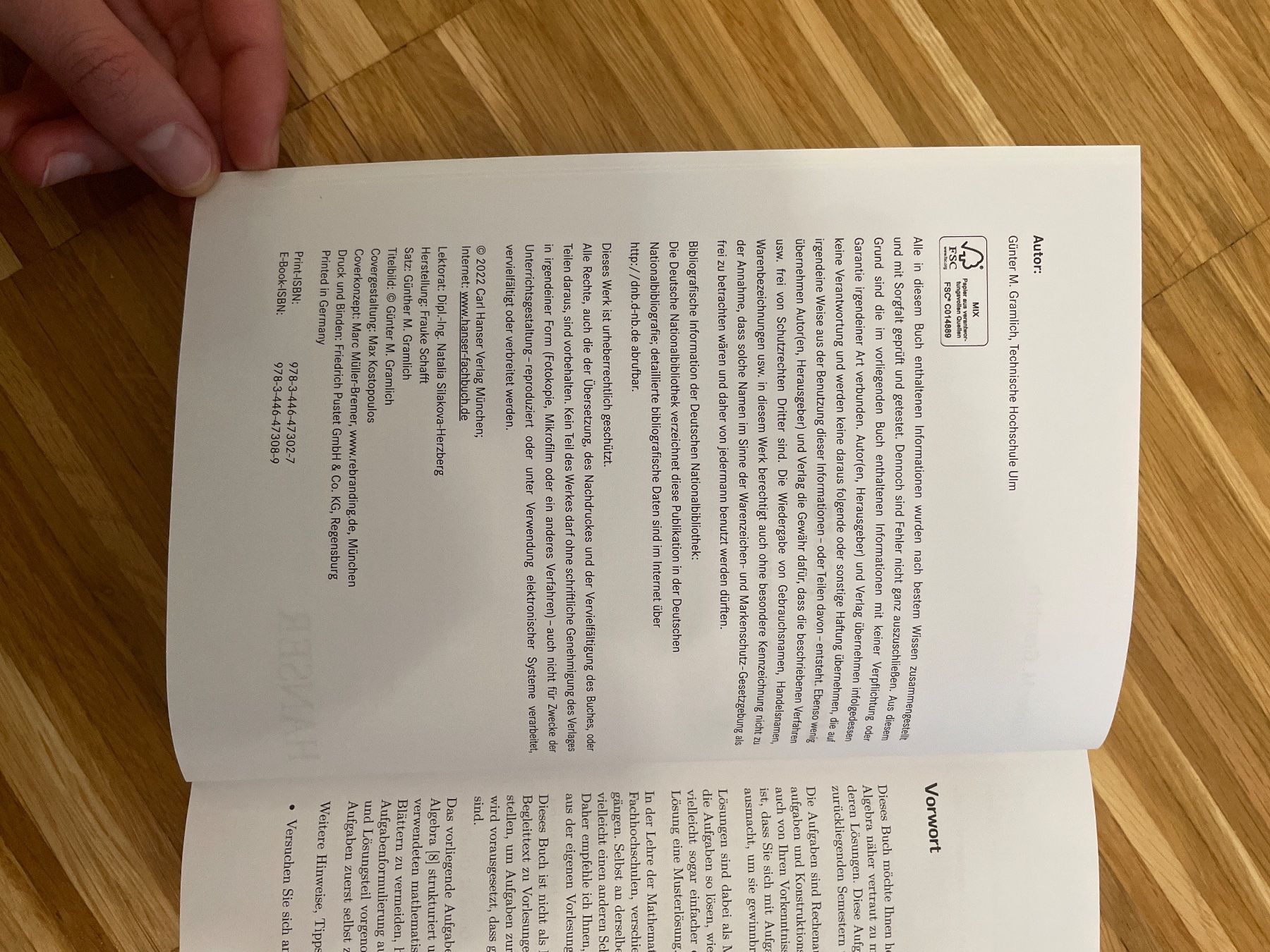 Libri: Gramlich: lineare algebra – Nuovo (secondo la descrizione) da Zürich venduto da juliahannah 1