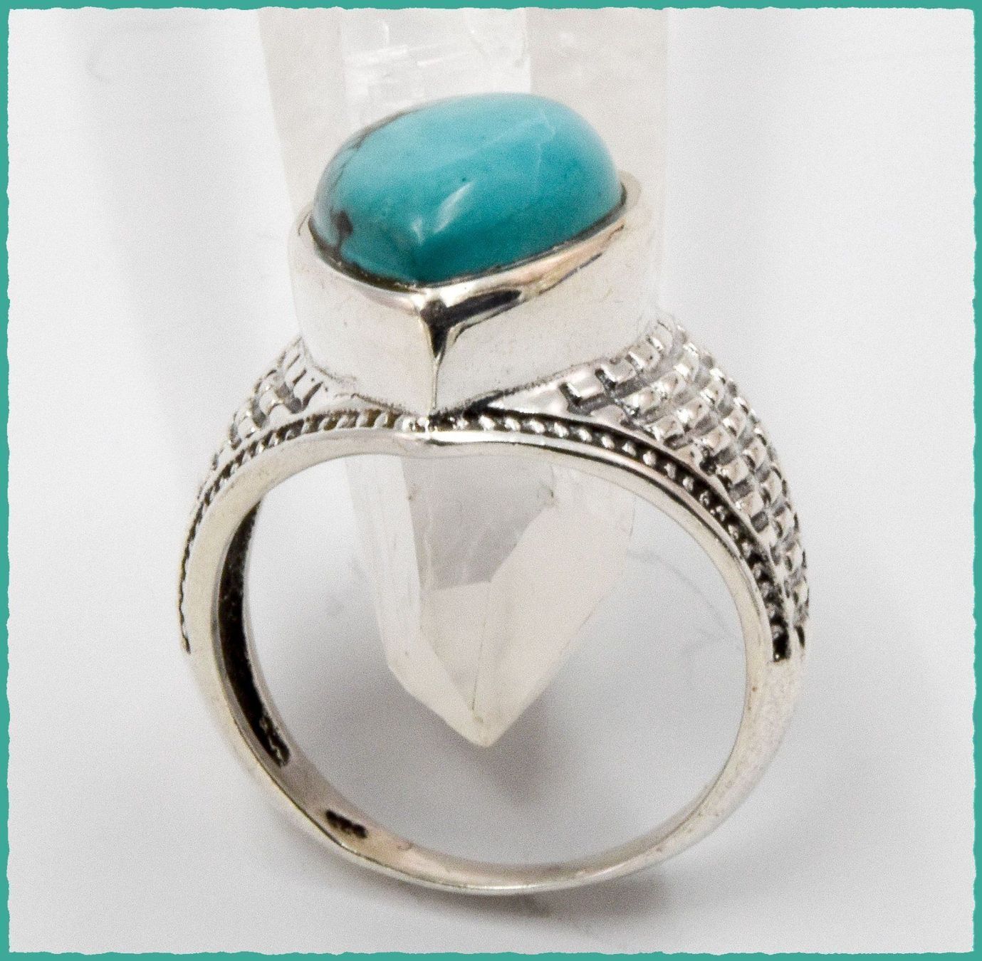Anelli: TURQUOISE, Türkis Ring 925 Silber – Nuovo e nell'imballaggio originale da Oberglatt ZH venduto da Goldfee1 2
