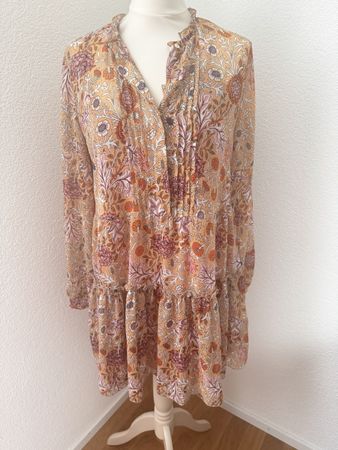 Mango Kleid Gr. M mit Blumenmuster Sommer