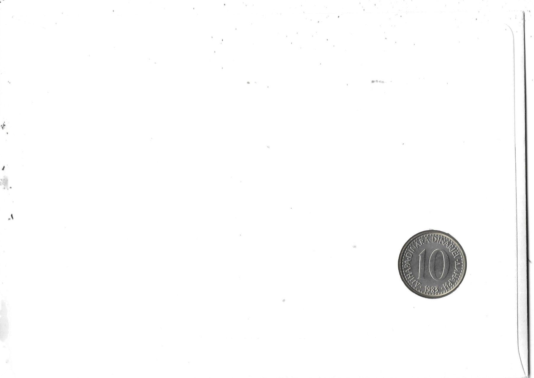 Tutti le monete: Münzbrief Jugoslawien 1984 – Usato da Schocherswil venduto da prinzipal60 1