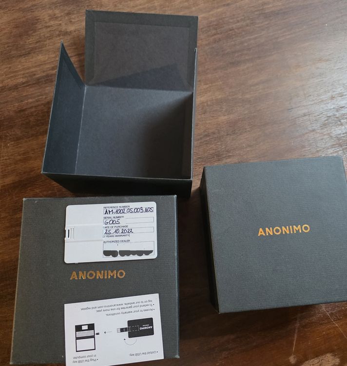 Anonimo Nautilo Automatique 45mm Swiss Made + Boîte original (Gebraucht ...