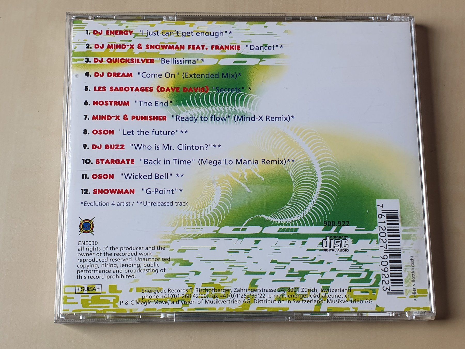CDs: Evolution 4 – D'occasion à Stansstad par collectorsshop 1