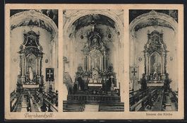 AK Bernhardzell, Inneres der Kirche
