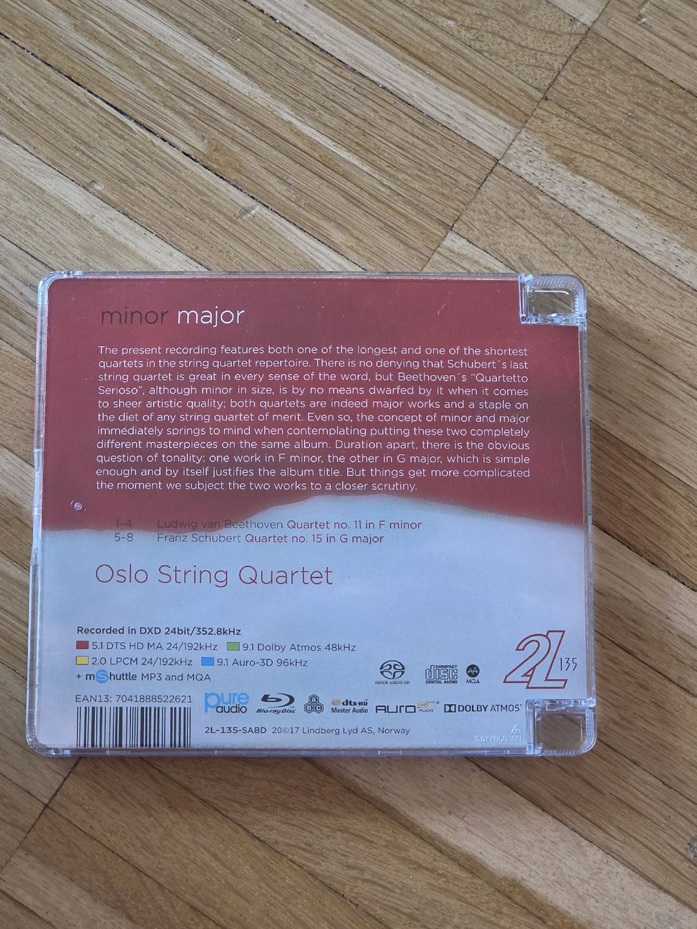 CDs: SACD & BlueRay: Oslo String Quartette – D'occasion à Aesch BL par immon 1
