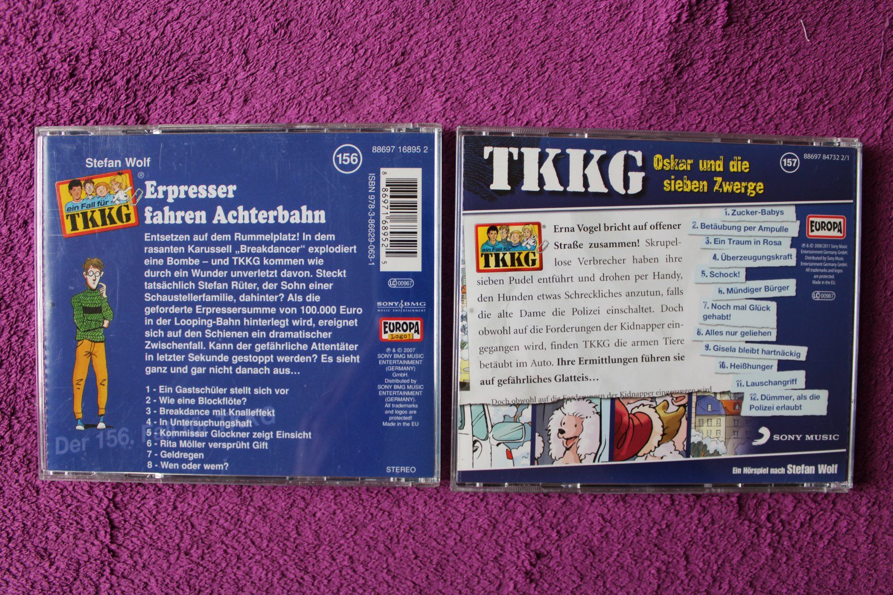 CDs: 6 - TKKG - Hörspiel - CD´s – D'occasion à Müllheim Dorf par Seeeule01 2