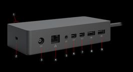 Microsoft Surface Book - Docking Station & Ladegerät