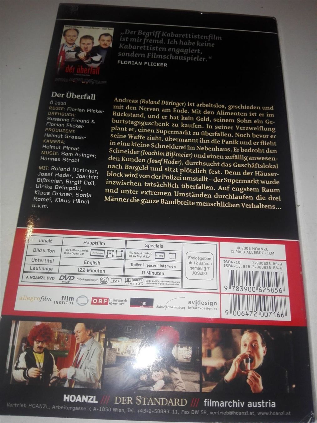 Tutti i DVDs: Der Überfall                                         © '2000 – Usato da St.Galllen venduto da elkaphone 7