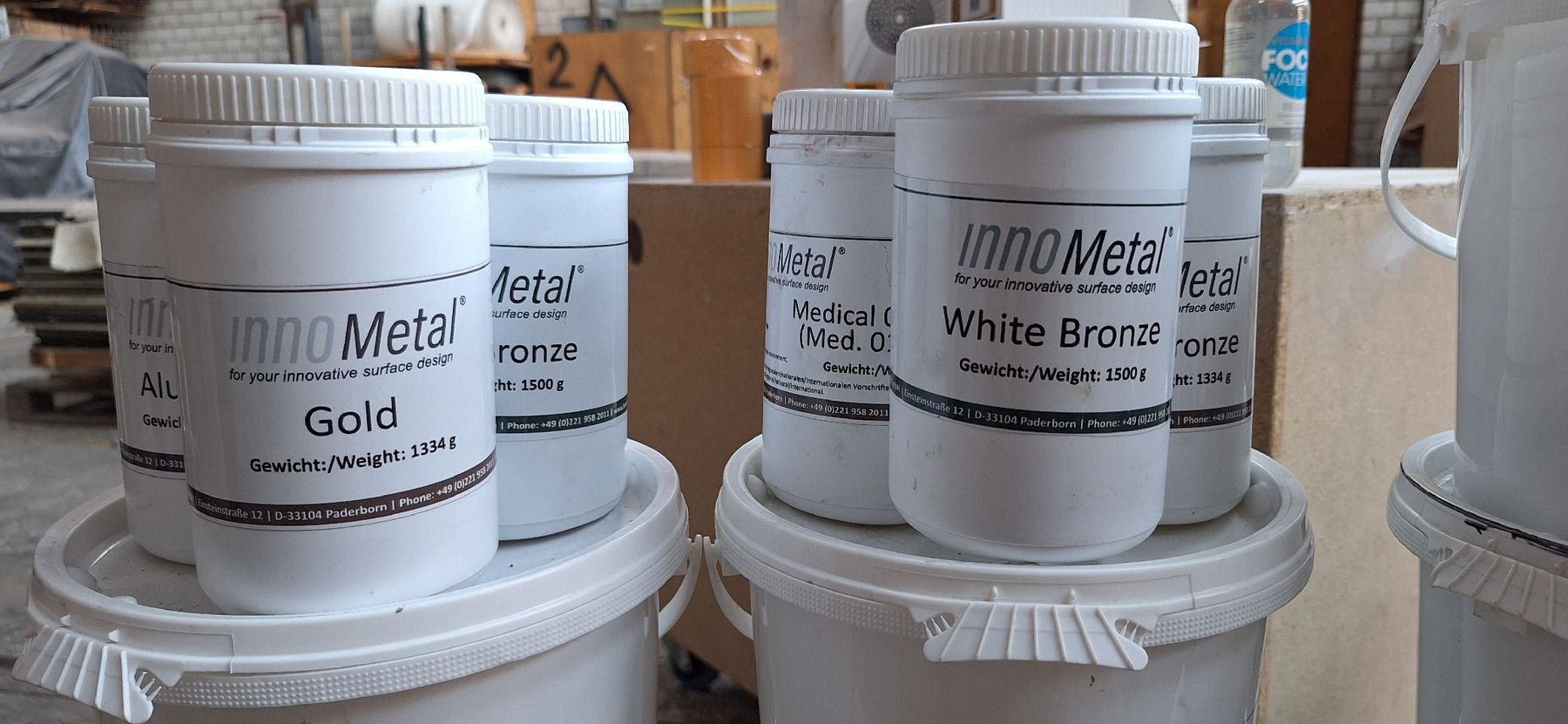 Colori: Flüssigmetal InnoMetal Beschichtung – Nuovo (secondo la descrizione) da Kloten venduto da WOODStudio 2