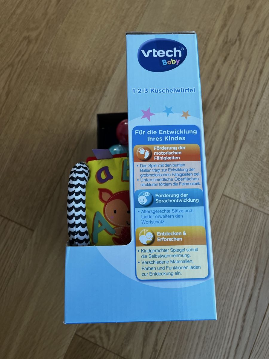 Vtech Spielzeuge: Vtech Baby 1-2-3 Soft Cube Sensory Toy New – Neu und originalverpackt aus Wädenswil von Roli1213 4