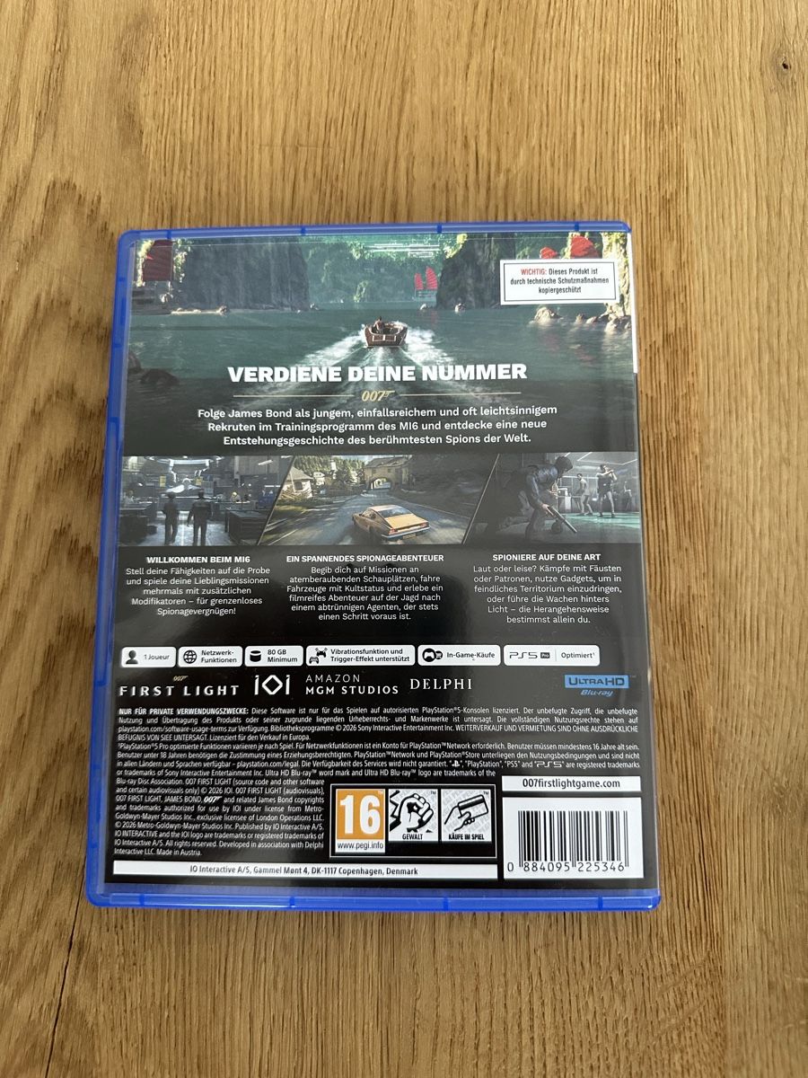 Spiele: 007 First Light PS5 – Gebraucht aus Rotkreuz von A-Vic 1