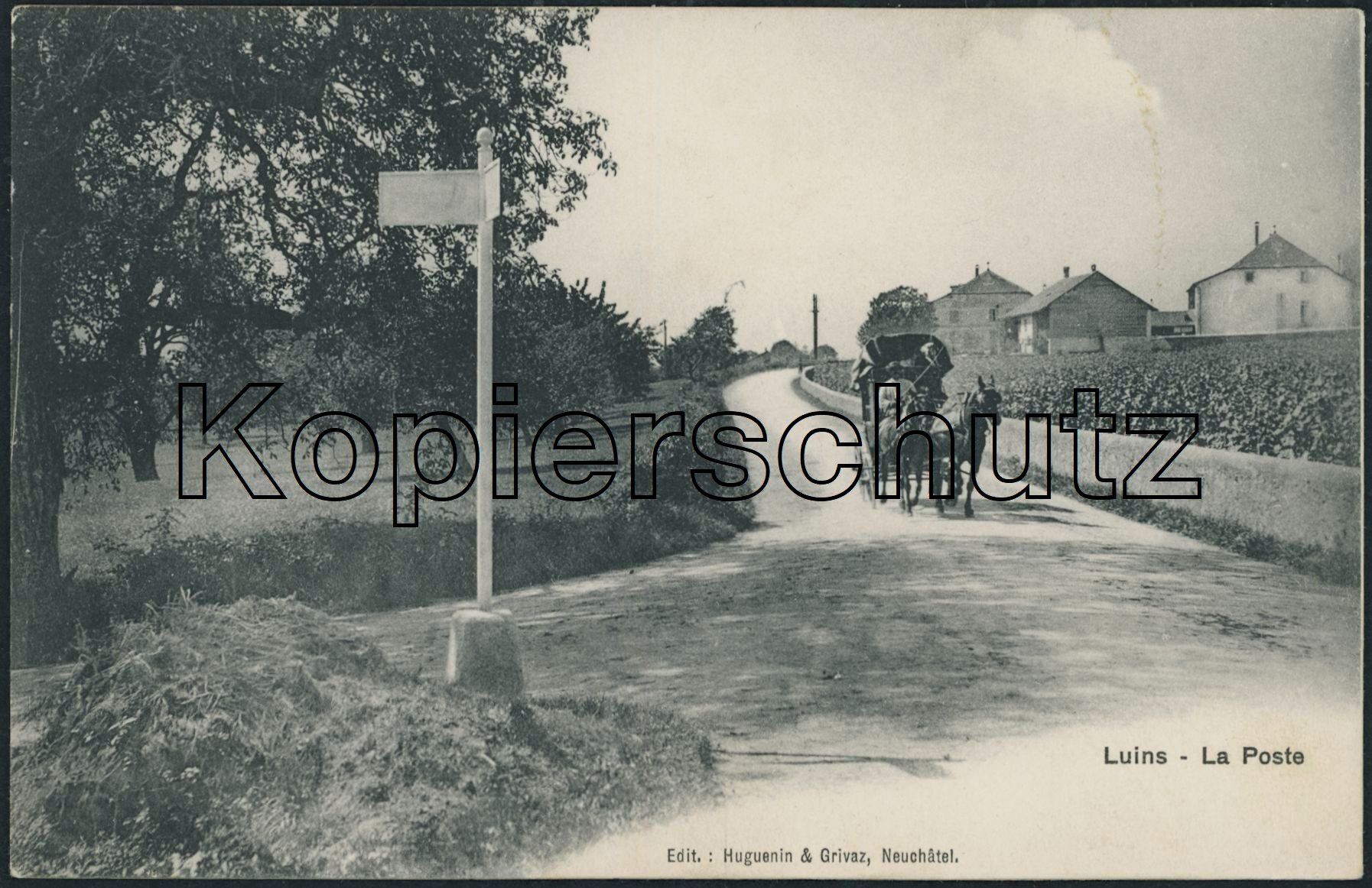 Cartoline postali: VD Luins - Postkutsche – Usato da Schindellegi venduto da leecollect