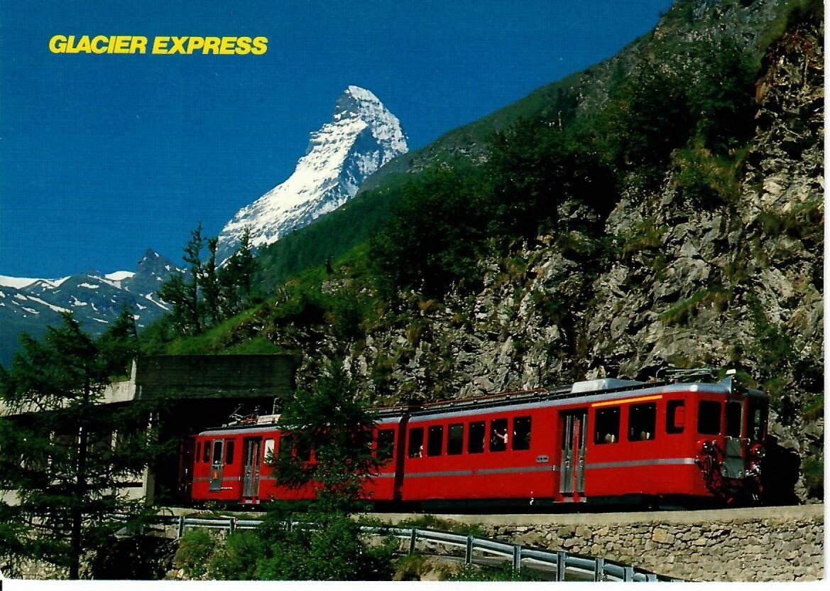 Ansichtskarten: Glacier Express – Gebraucht aus Hochdorf von Ziegel-16