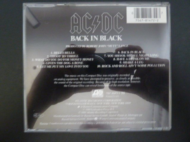 CDs: AC/DC - Back in Black – Gebraucht aus Au ZH von sikoku 2