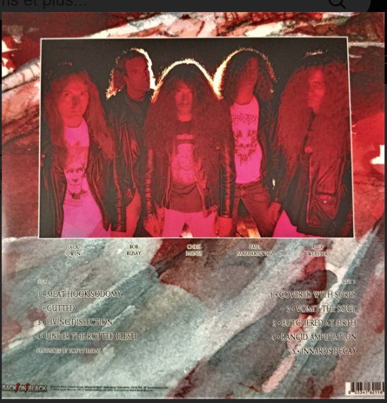 Dischi in vinile: Cannibal Corpse - Butchered At Birth, Vinyle Limited Edition – Usato da Etoy venduto da vin_hss9 1