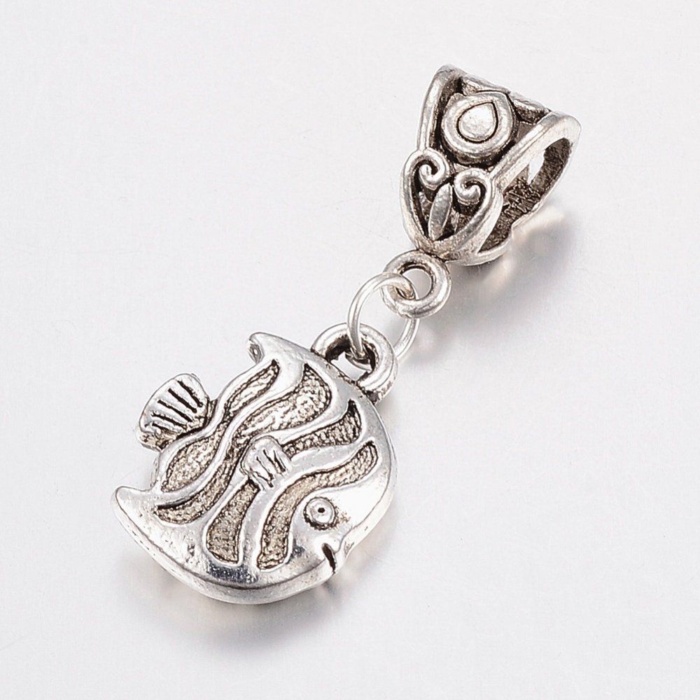 Anhänger: Aluminium Anhänger Fisch 32mm – Neu (gemäss Beschreibung) aus Rüegsau von Tausendfreund