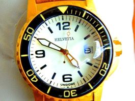 TOP DIVER HELVETIA AUTOMATIK XXL 45mm UNIKAT NEU FULL SET !!