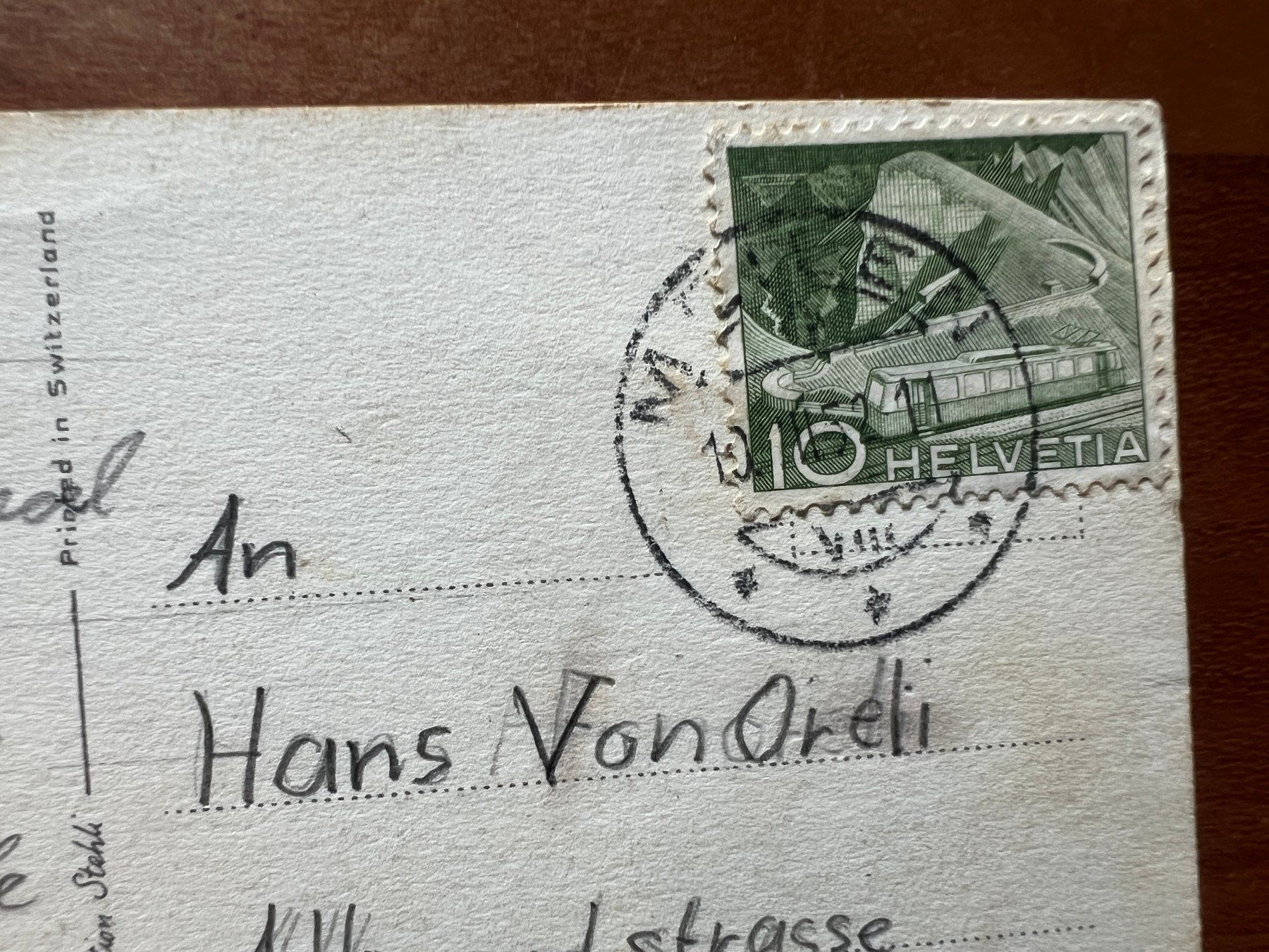 Cartoline postali: AK 1952 Chillon      (G2612) – Usato da Hinwil venduto da Sidi4 1