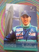 NICK HEIDFELD SAUBER-PETRONAS FORMEL1 AUTOGRAMMKARTE ANTIK