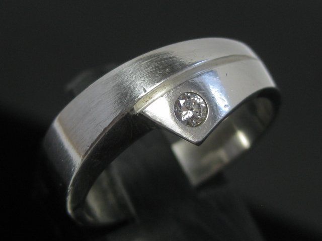 Anelli: Silber Ring 925 + MP Zirkonia / Gr. 58 – Usato da Ermatingen venduto da Decovin 3