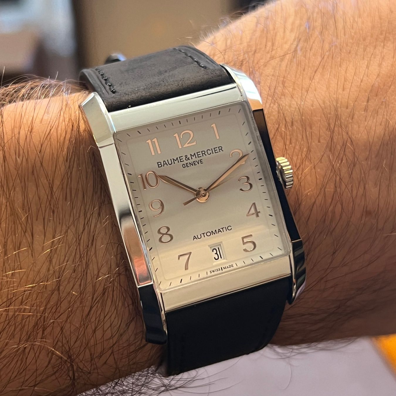 Baume & Mercier Orologi: Baume & Mercier Hampton Automatic Full Set M0A10156 – Usato da Carouge GE venduto da Watchaser 3