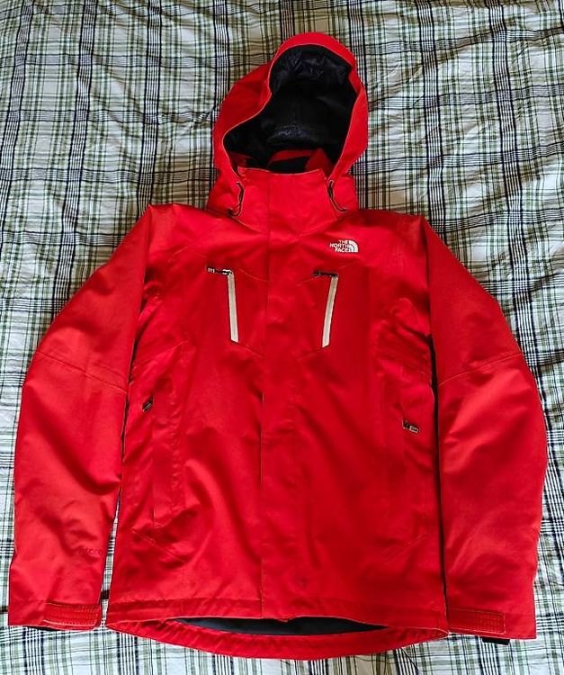 The North Face HyVent Skijacke Descendit Rot Gr. S (Gebraucht) in ...