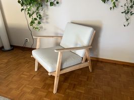 Garten Lounge Sessel aus Teakholz