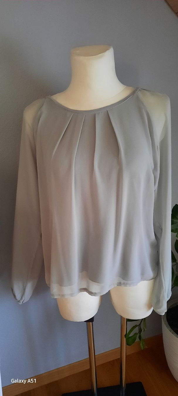 Camicette: ***STREET ONE*** Blusenshirt grau Gr 42 – Usato da Wädenswil venduto da H2H_Secondhandshop 1