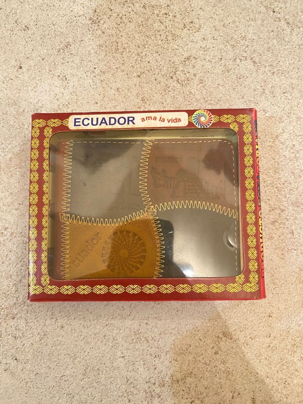 Portafogli: Portefeuille cuir Ecuador original – Usato da Lausanne venduto da 55Foxtrot 5