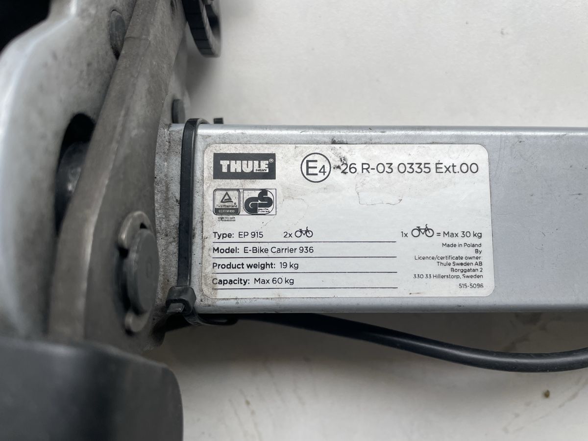 Thule Portapacchi: Thule Fahrradträger  – Usato da Tecknau venduto da Garage_St.Buser 2