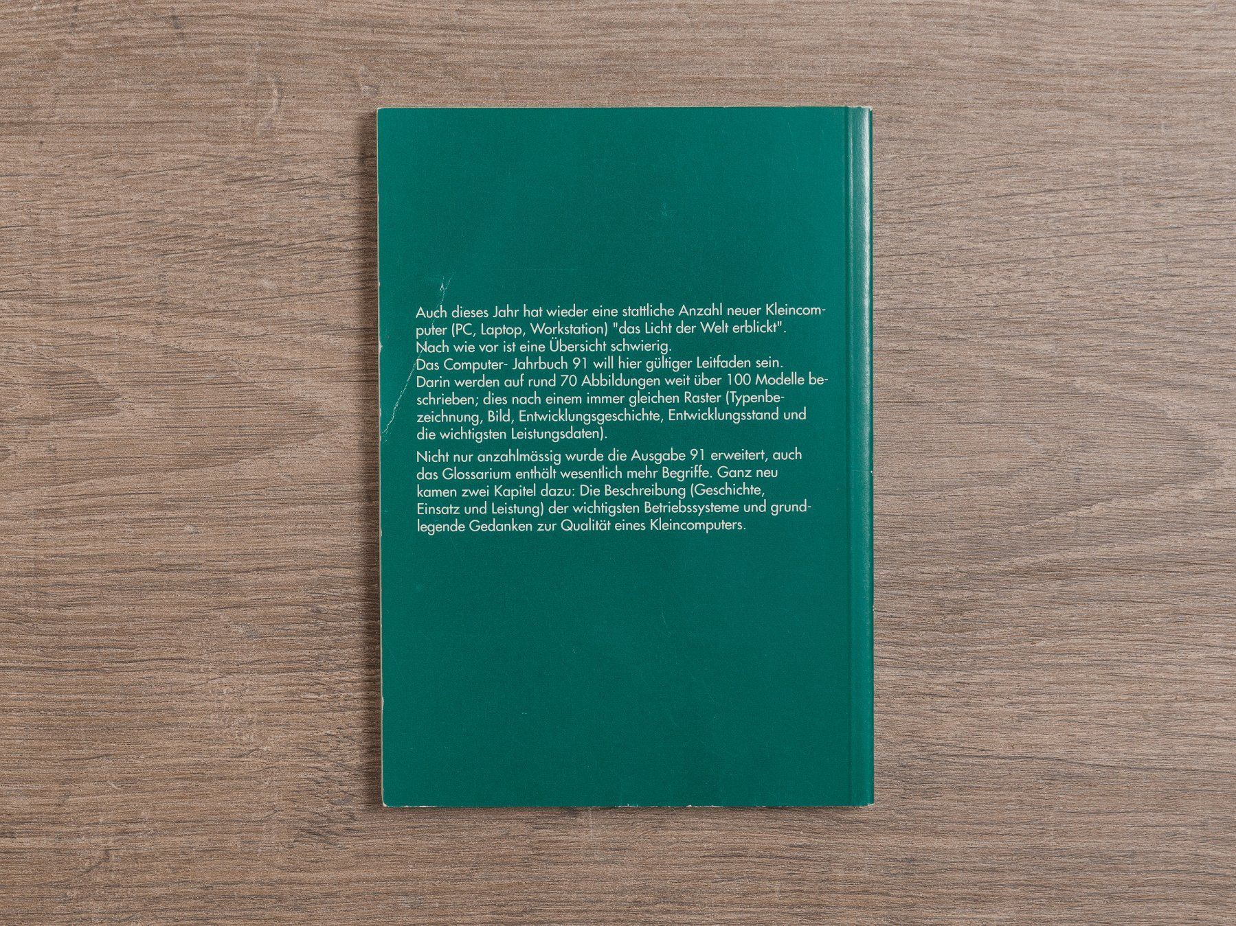 Libri: Buch Computer-Jahrbuch von Bernhard Trösch, 1991 – Usato da Ziefen venduto da sin_2chk 1