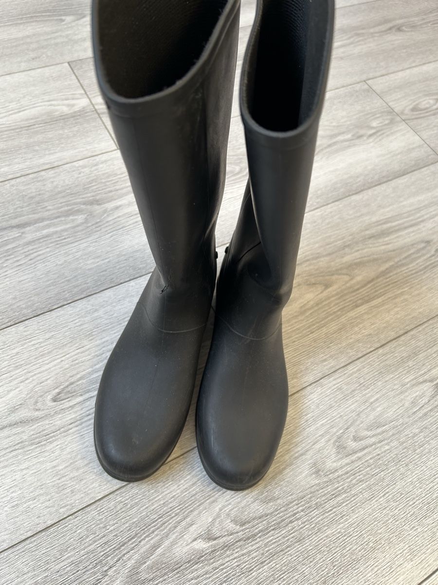 Scarpe da uomo: Bottes de pluie noires T34 – Usato da Genève venduto da and_k79x 2