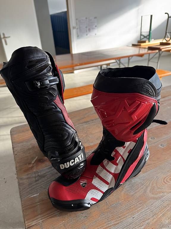 Herrenschuhe: Ducati Alpinestars Motorradstiefel  – Gebraucht aus Bubendorf von Erkam 3