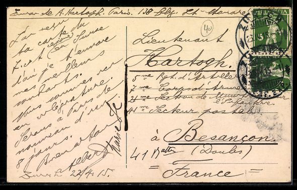 Fotos, Briefe & Postkarten: Schweizer Infanterie im Schützengraben – Gebraucht aus Berlin von bartko-reher 1