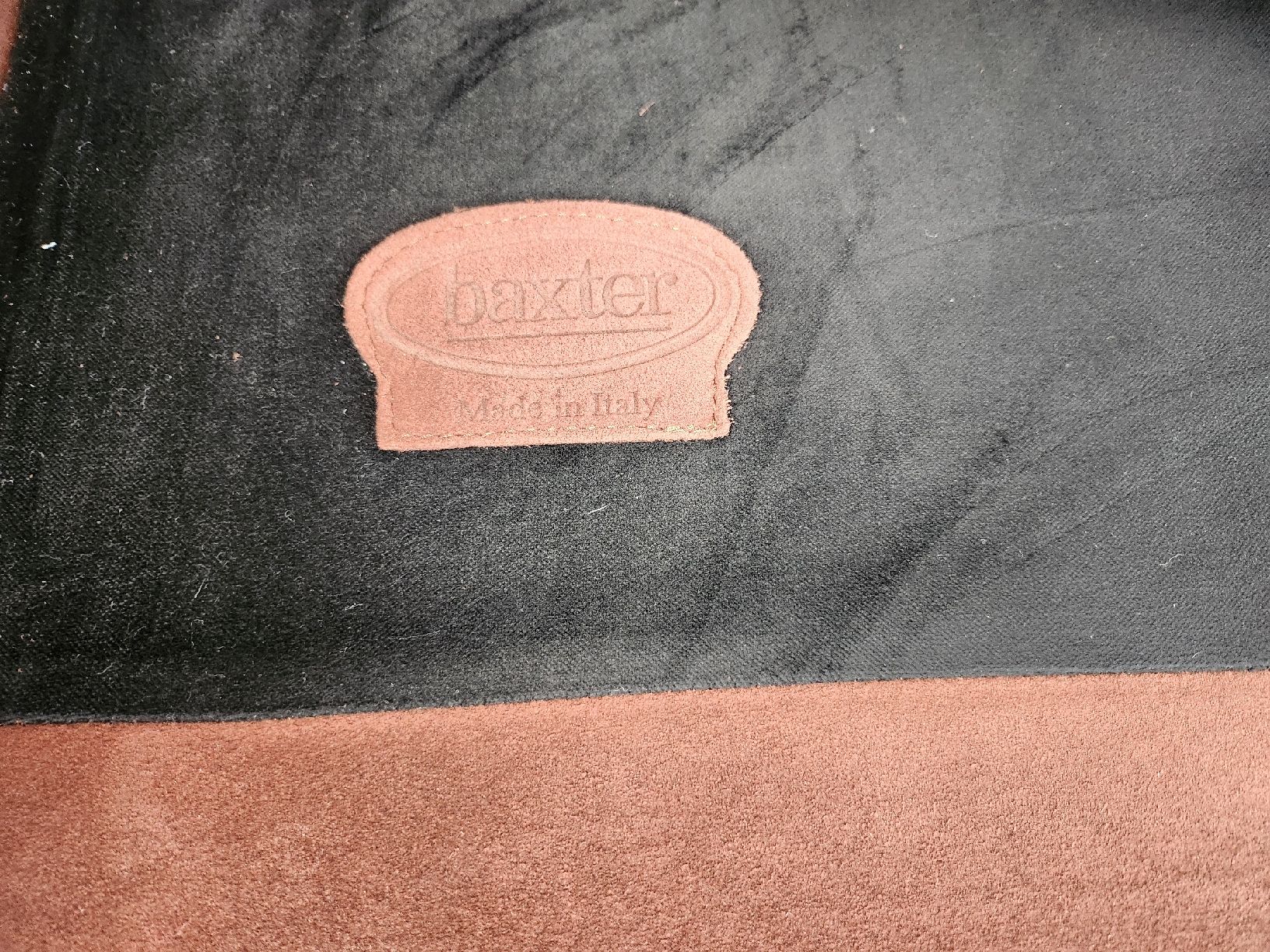 Baxter Poltrone: Baxter - Mickey Extra Armchair in Suède – Usato da Gelderland venduto da HermsenDesign 6
