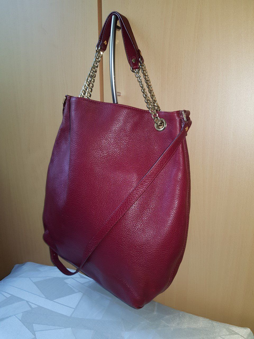 Michael Kors Borse da donna: Michael Kors Leder Handtasche/Umhängetasche – Usato da Basel venduto da Birs868 1